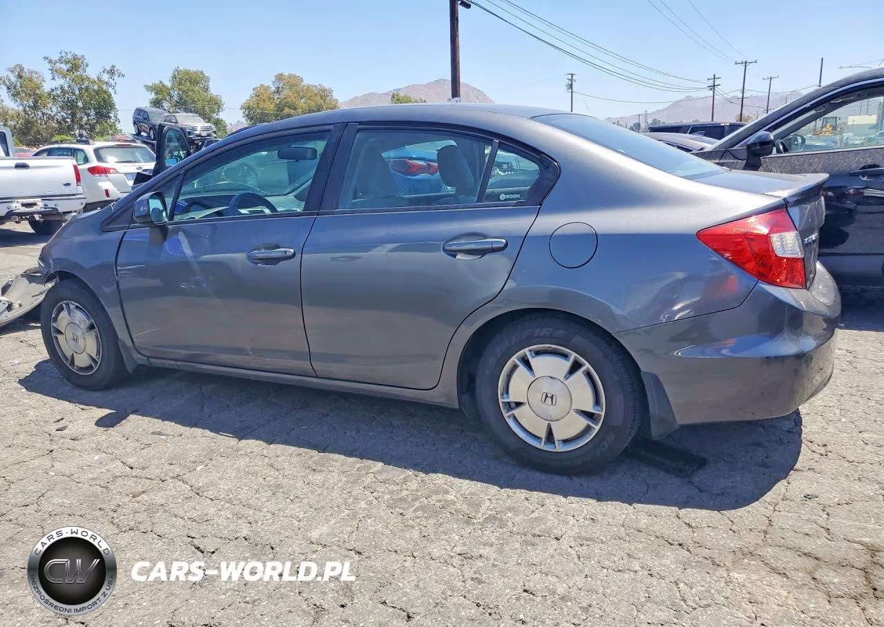 2012 Honda Civic Hf VIN:2HGFB2F60CH522740 - 2