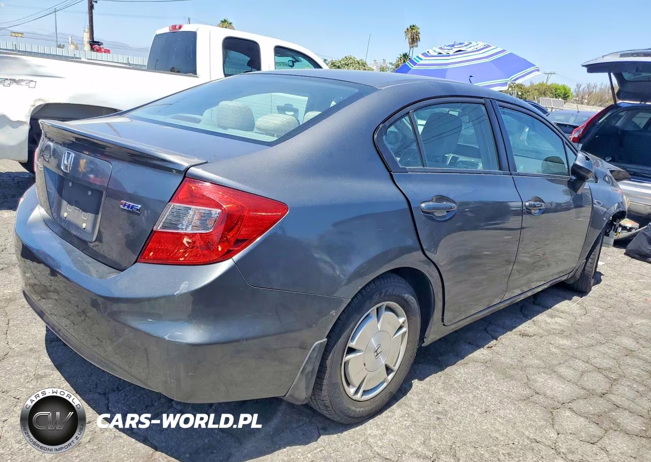 2012 Honda Civic Hf VIN:2HGFB2F60CH522740 - 3