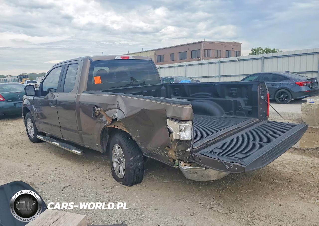 2016 Ford F150 Super Cab VIN:1FTEX1CP7GKF97078 - 2