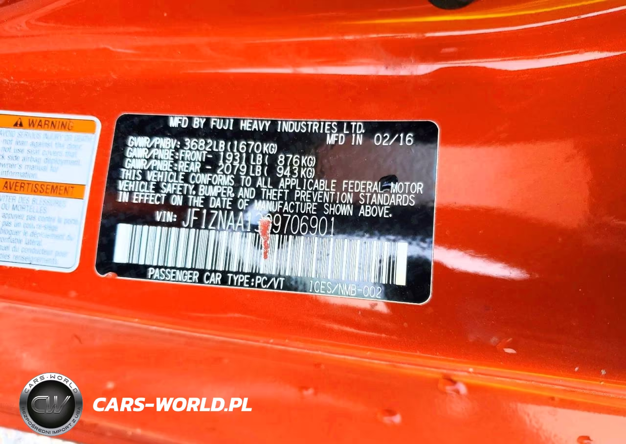 2016 Scion Fr-S Base VIN:JF1ZNAA13G9706901 - 12