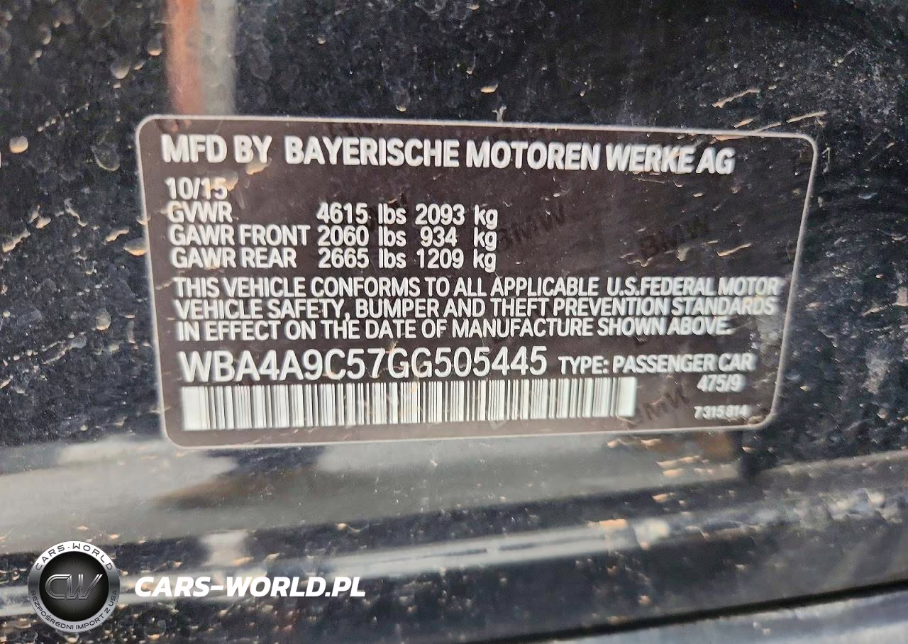 2016 BMW 428 I Gran Coupe Sulev VIN:WBA4A9C57GG505445 - 12