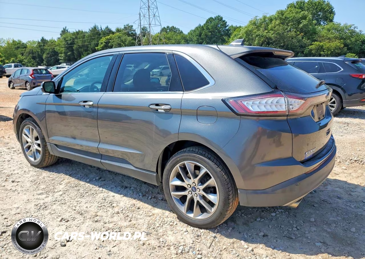2015 Ford Edge Titanium VIN:2FMTK4K91FBB15011 - 2