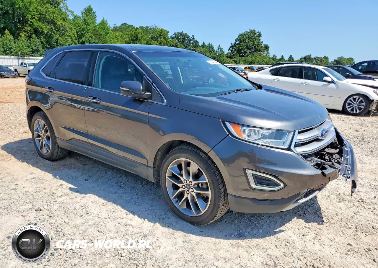 2015 Ford Edge Titanium VIN:2FMTK4K91FBB15011 - 4