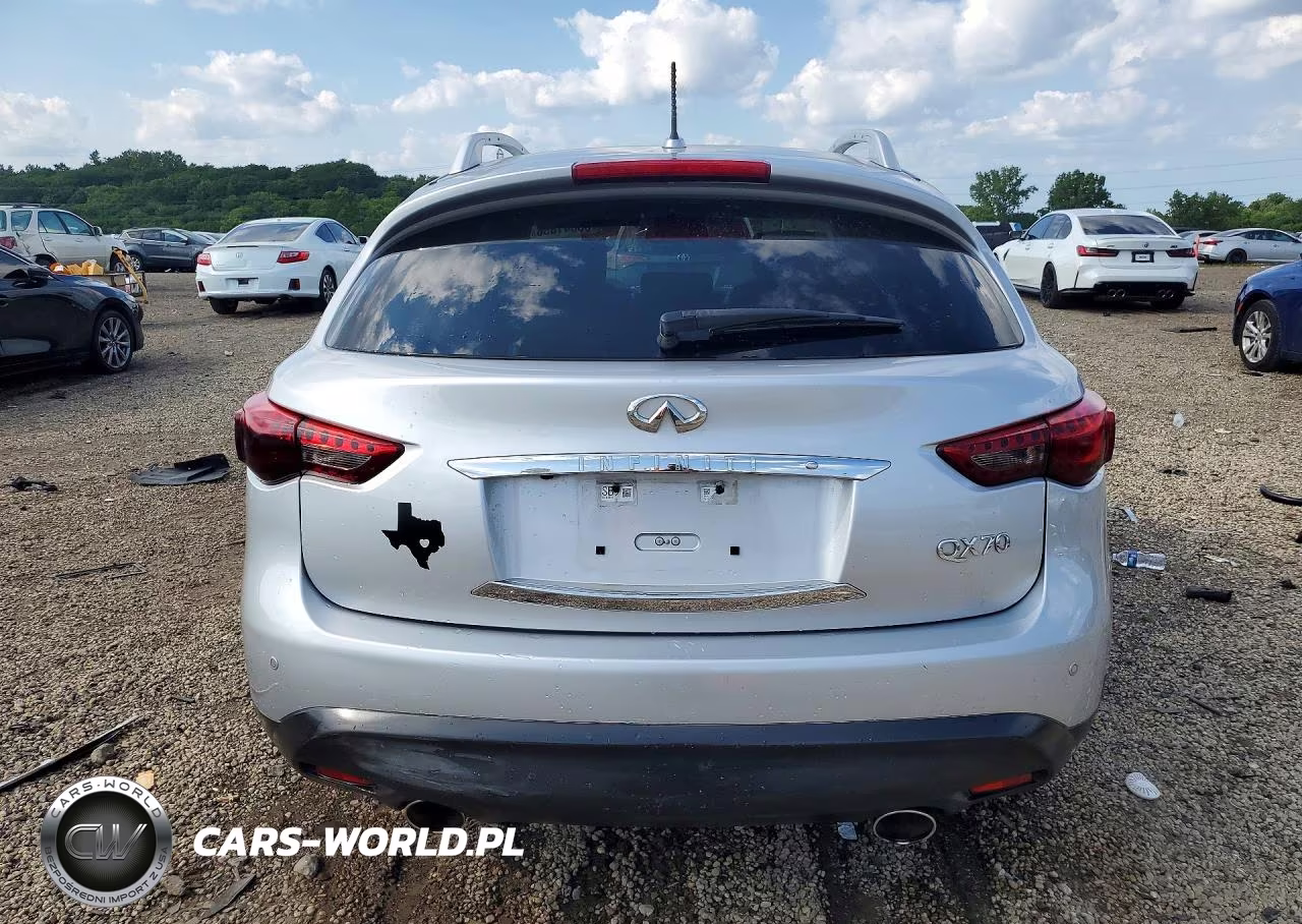 2016 Infiniti Qx70 Base VIN:JN8CS1MW9GM750662 - 6