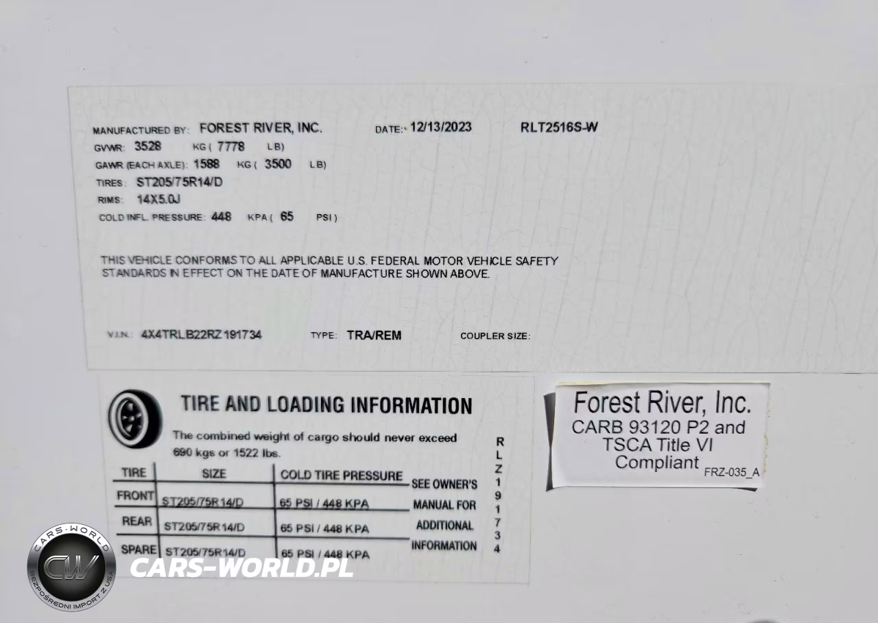 2024 Rockwood Minilite Camper VIN:4X4TRLB22RZ191734 - 8