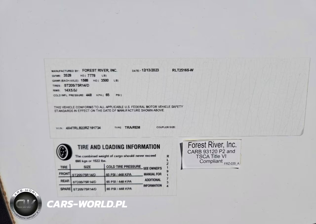 2024 Rockwood Minilite Camper VIN:4X4TRLB22RZ191734 - 9