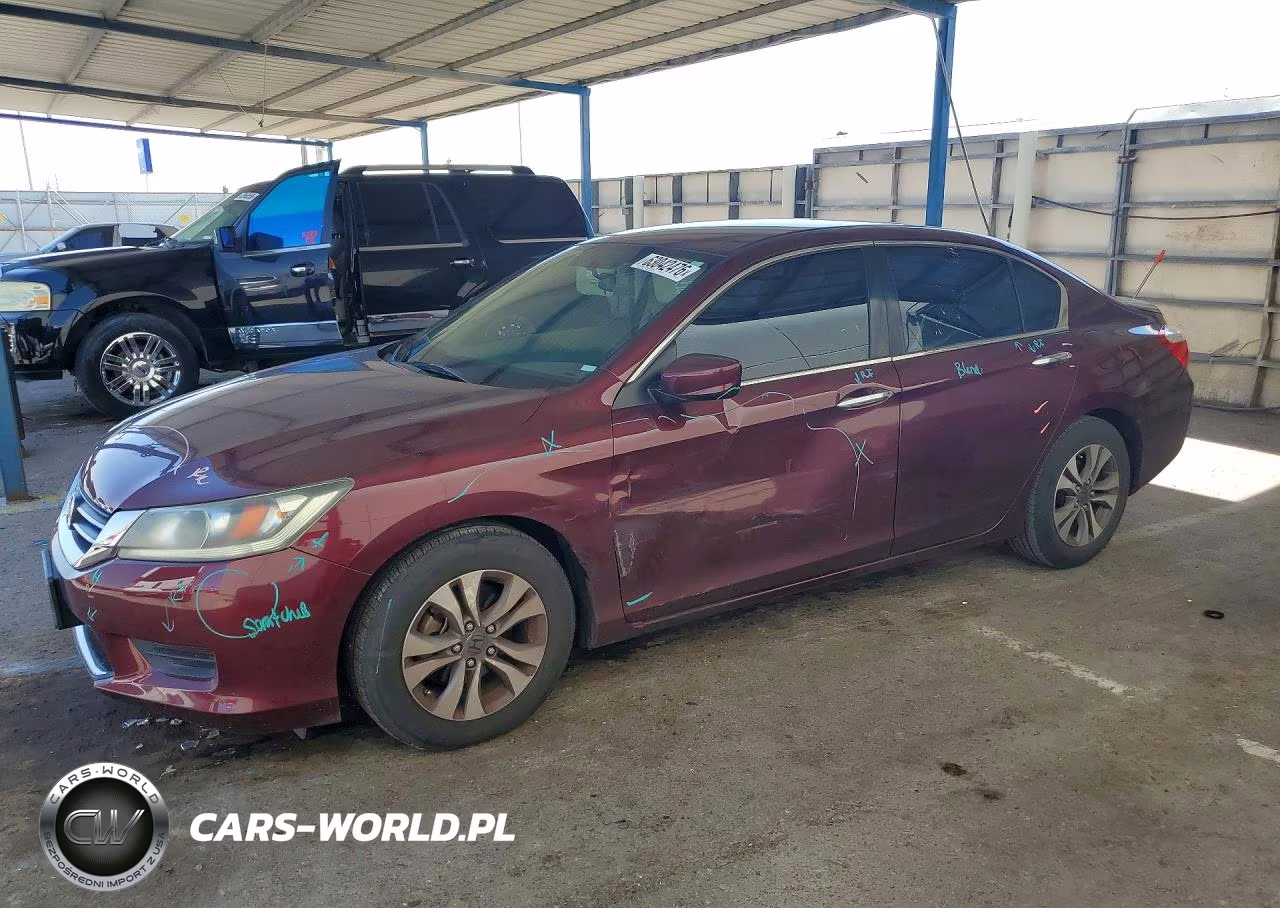 2013 Honda Accord Lx VIN:1HGCR2F38DA091665 - 1