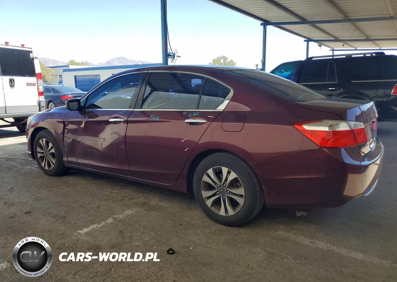 2013 Honda Accord Lx VIN:1HGCR2F38DA091665 - 2