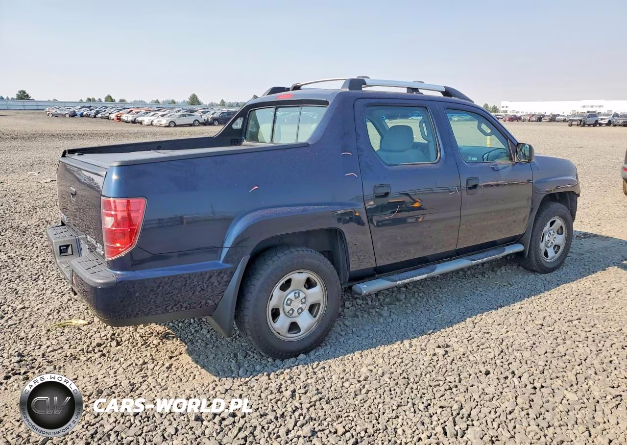 2011 Honda Ridgeline Rt VIN:5FPYK1F2XBB005035 - 3