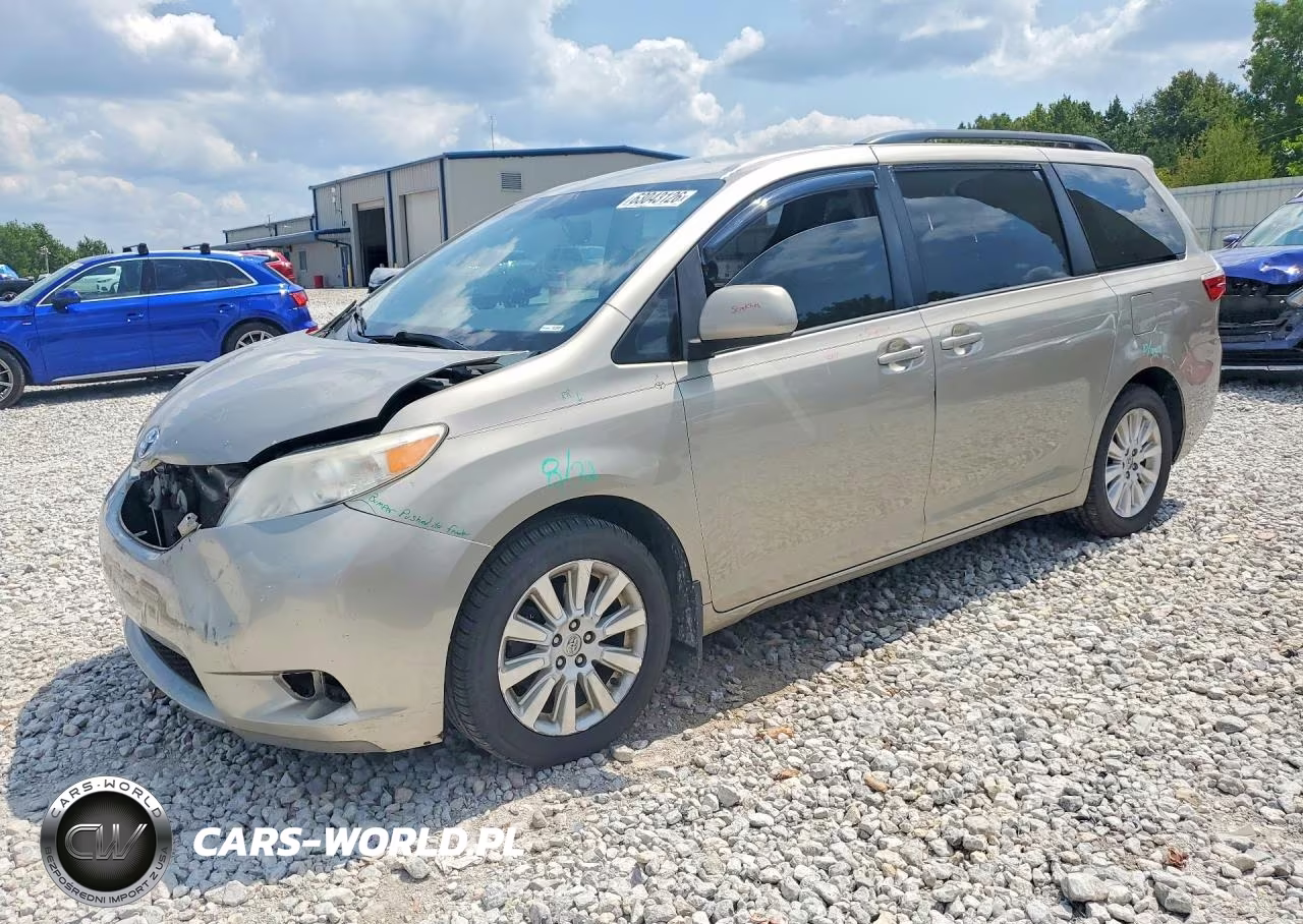 2015 Toyota Sienna Le VIN:5TDJK3DC0FS102280 - 1