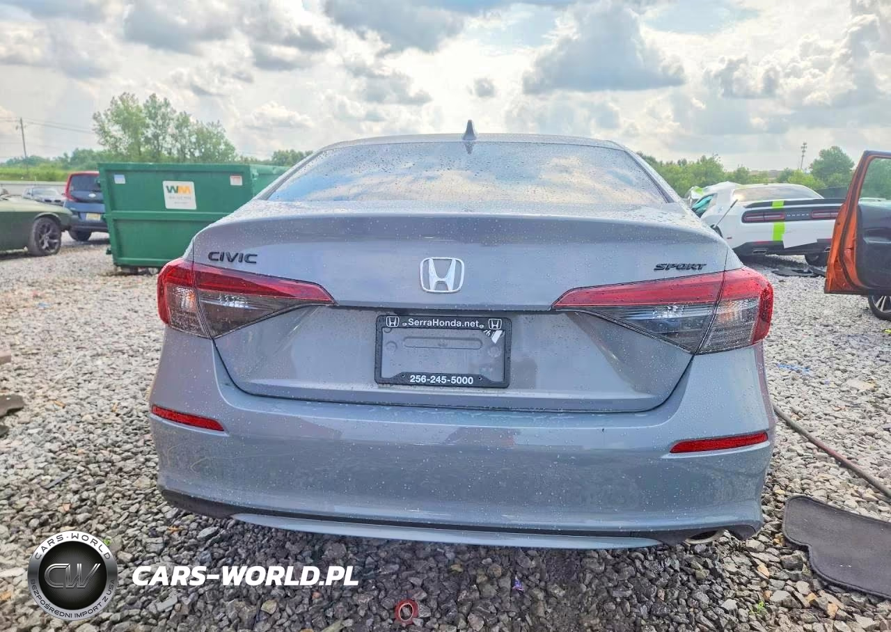 2026 Honda Civic Sport VIN:2HGFE2F57TH586966 - 6