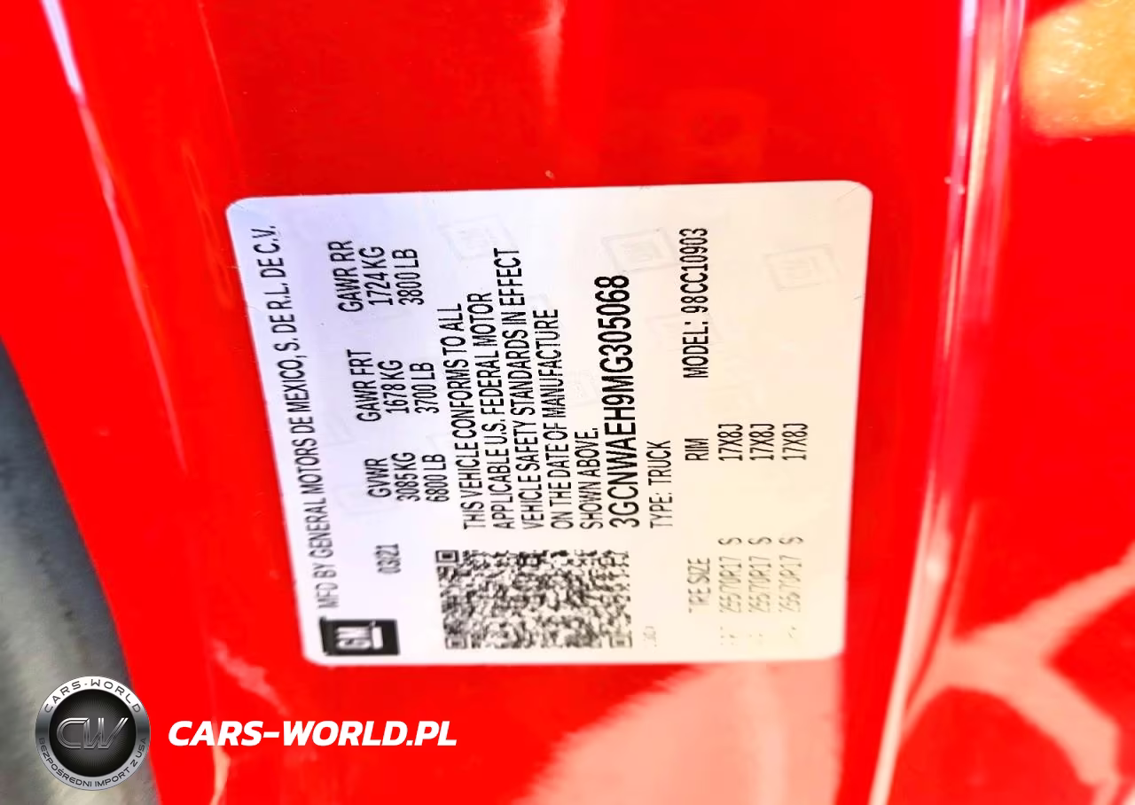 2021 Chevrolet Silverado C1500 VIN:3GCNWAEH9MG305068 - 12