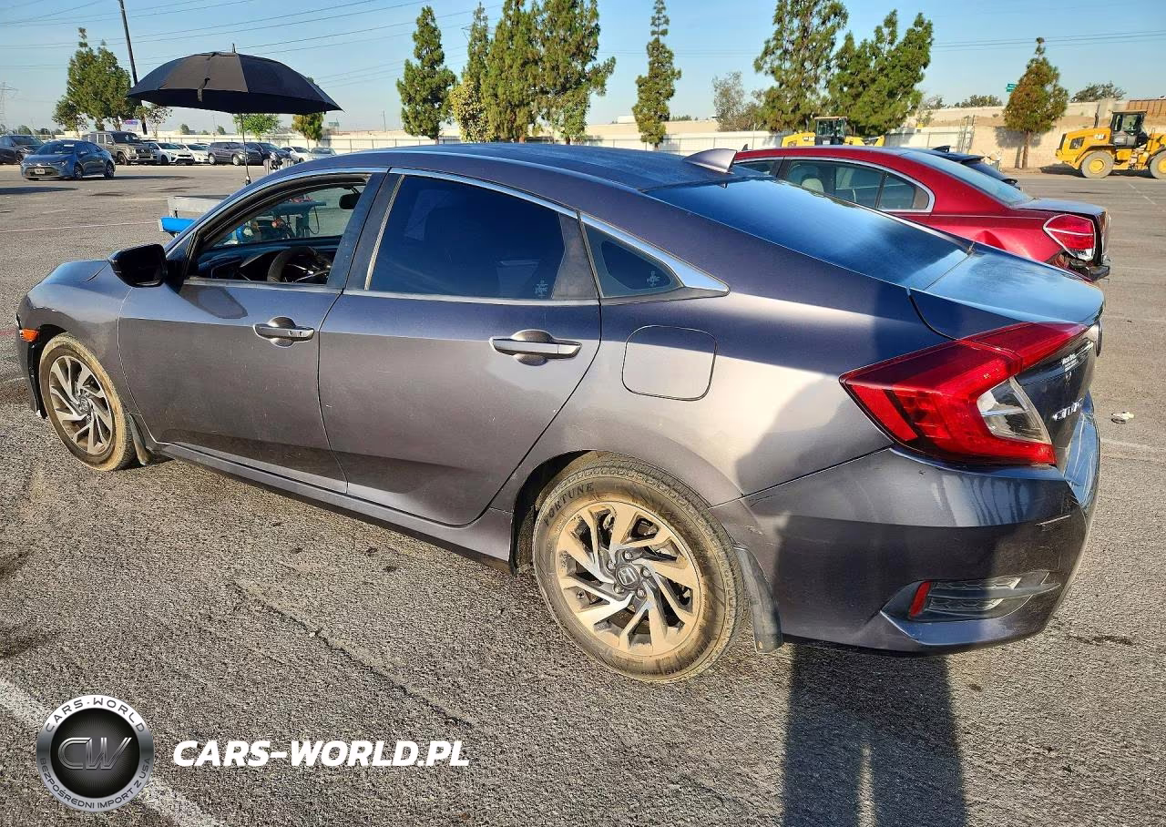 2017 Honda Civic Ex VIN:2HGFC2F70HH536618 - 2