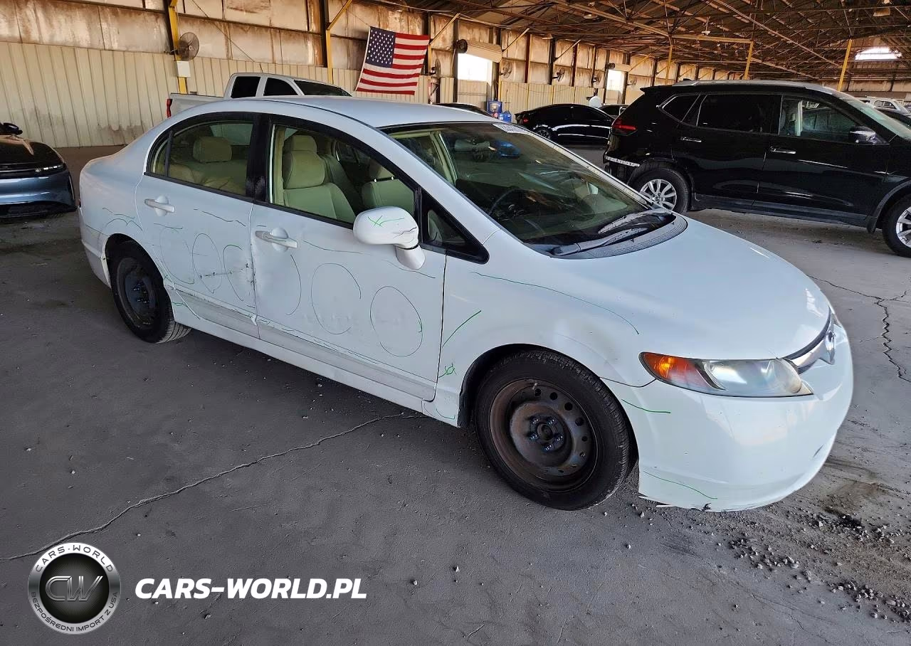 2008 Honda Civic Lx VIN:JHMFA16538S001156 - 4