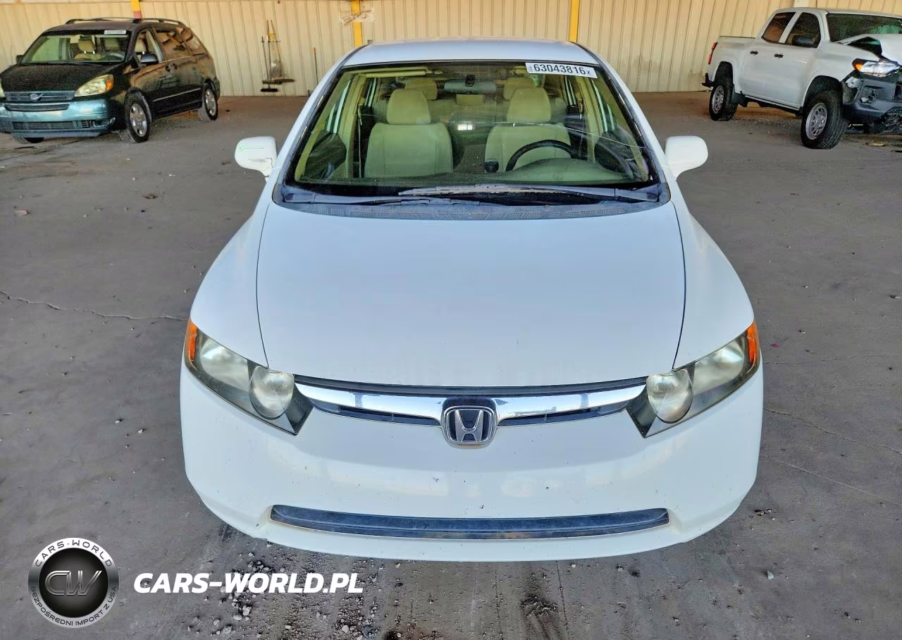 2008 Honda Civic Lx VIN:JHMFA16538S001156 - 5