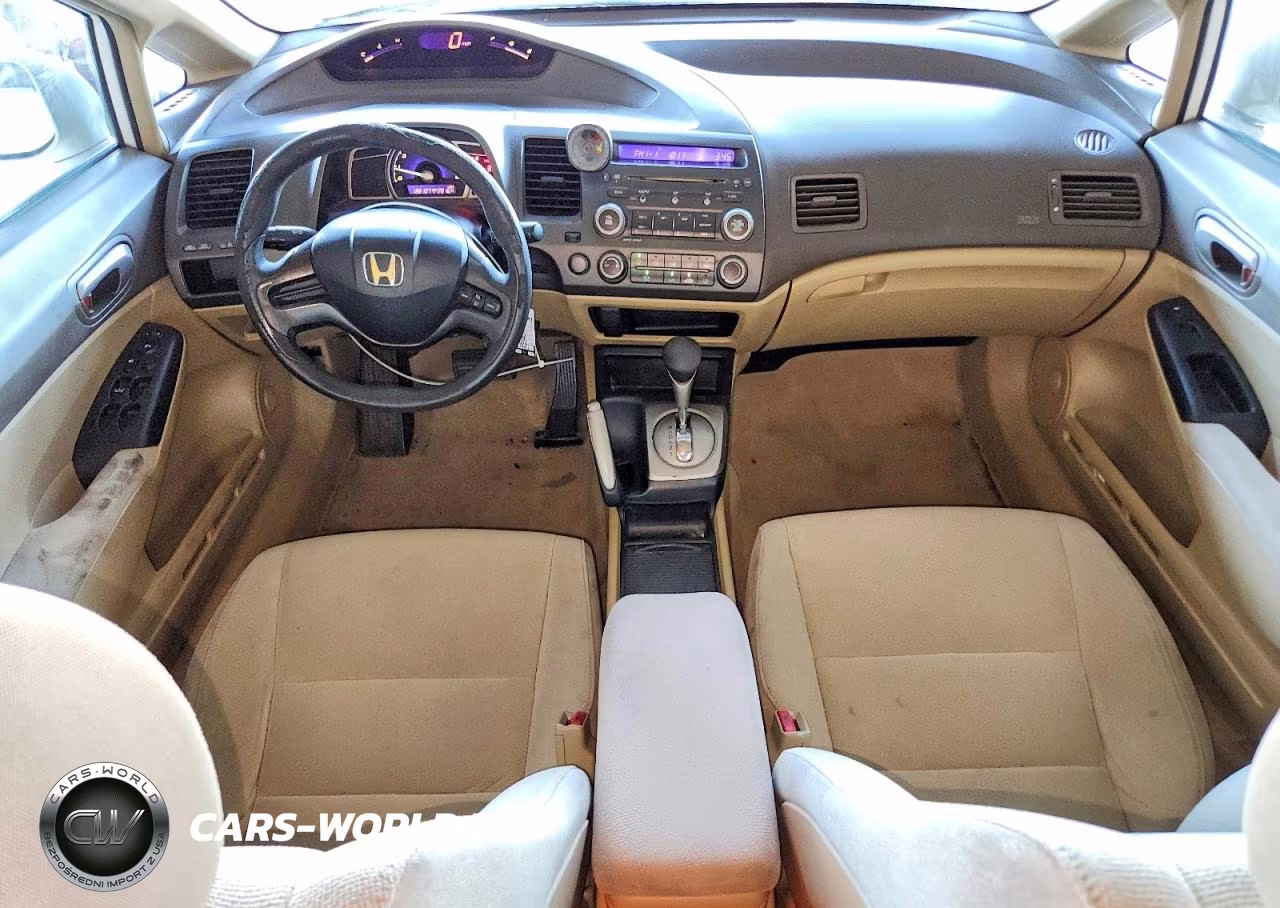 2008 Honda Civic Lx VIN:JHMFA16538S001156 - 8