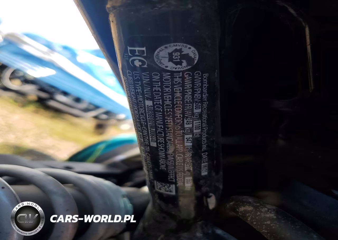 2021 Can-Am Ryker Rally Edition VIN:3JB2GEG21MJ006440 - 9