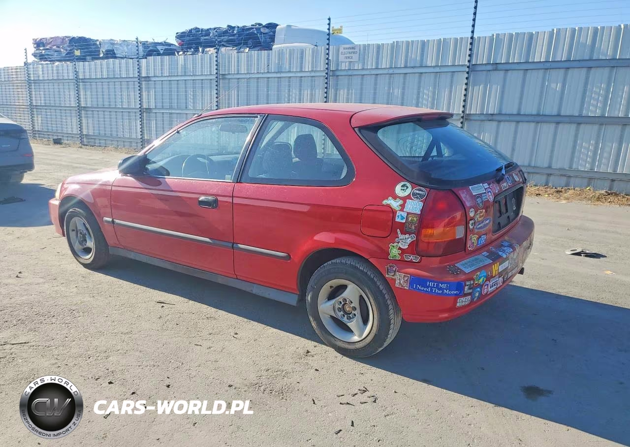 1996 Honda Civic Dx VIN:2HGEJ6440TH124418 - 2