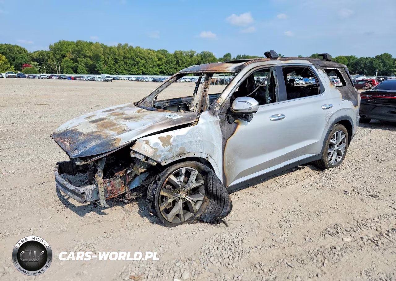 2022 Hyundai Palisade Sel VIN:KM8R4DHE0NU379337 - 1