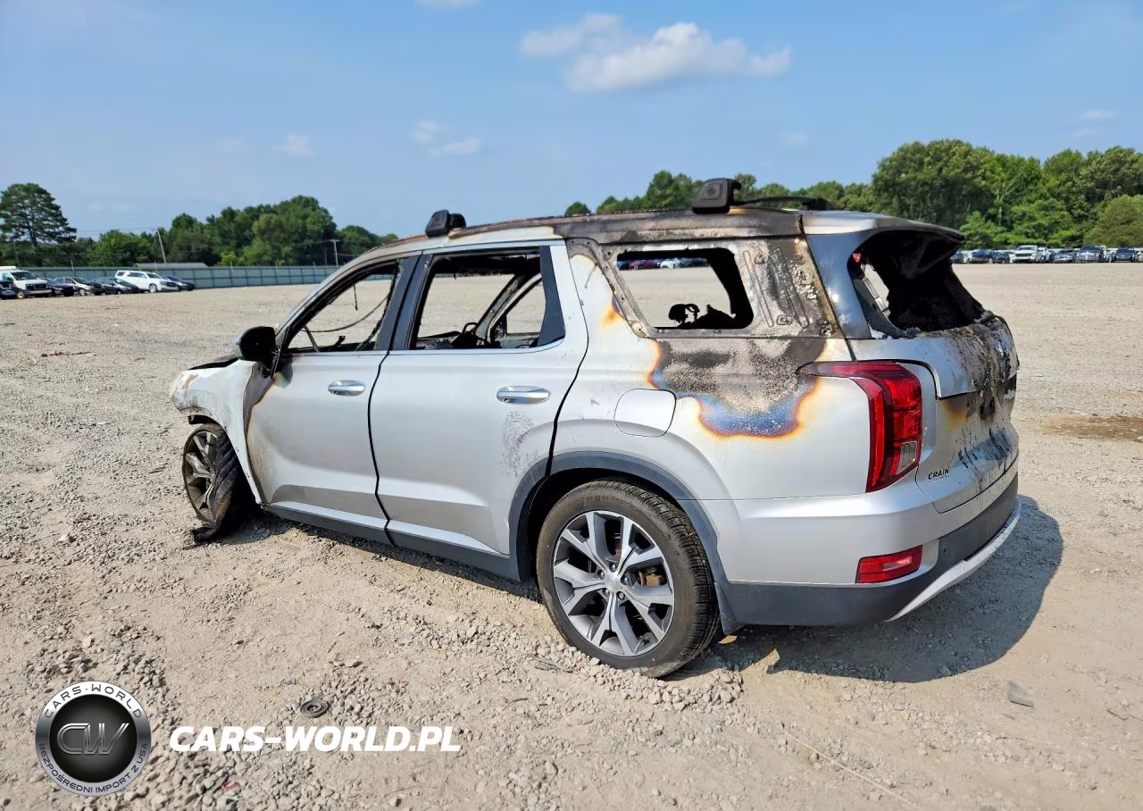 2022 Hyundai Palisade Sel VIN:KM8R4DHE0NU379337 - 2