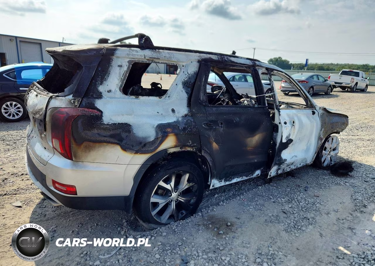 2022 Hyundai Palisade Sel VIN:KM8R4DHE0NU379337 - 3