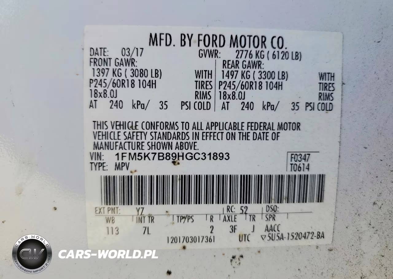 2017 Ford Explorer VIN:1FM5K7B89HGC31893 - 13