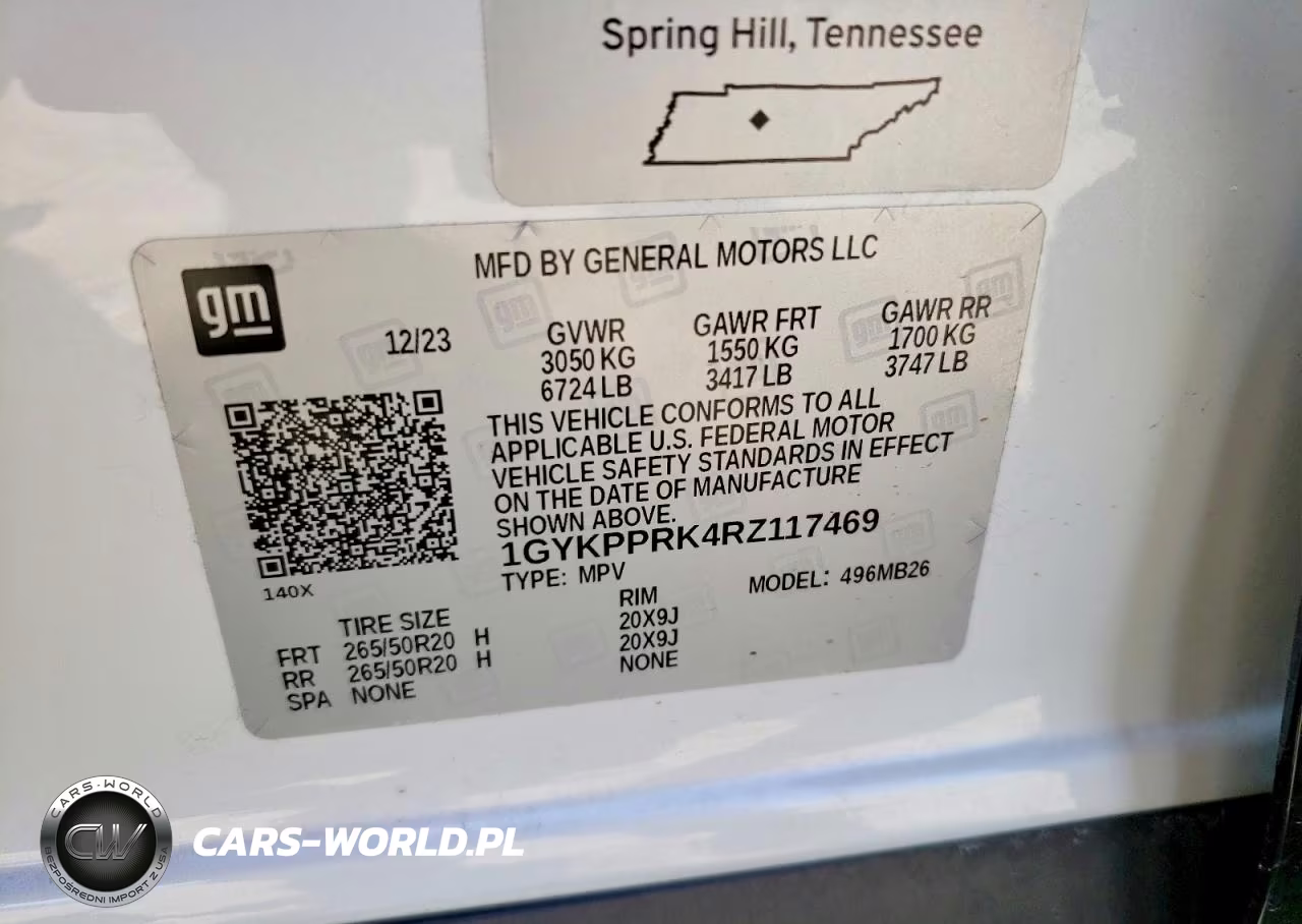 2024 Cadillac Lyriq Luxury VIN:1GYKPPRK4RZ117469 - 12
