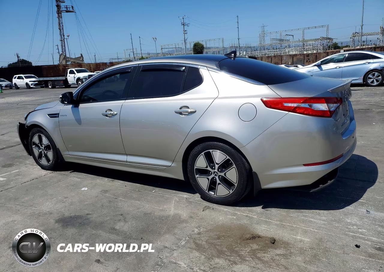 2013 Kia Optima Hybrid VIN:KNAGM4AD2D5053882 - 2
