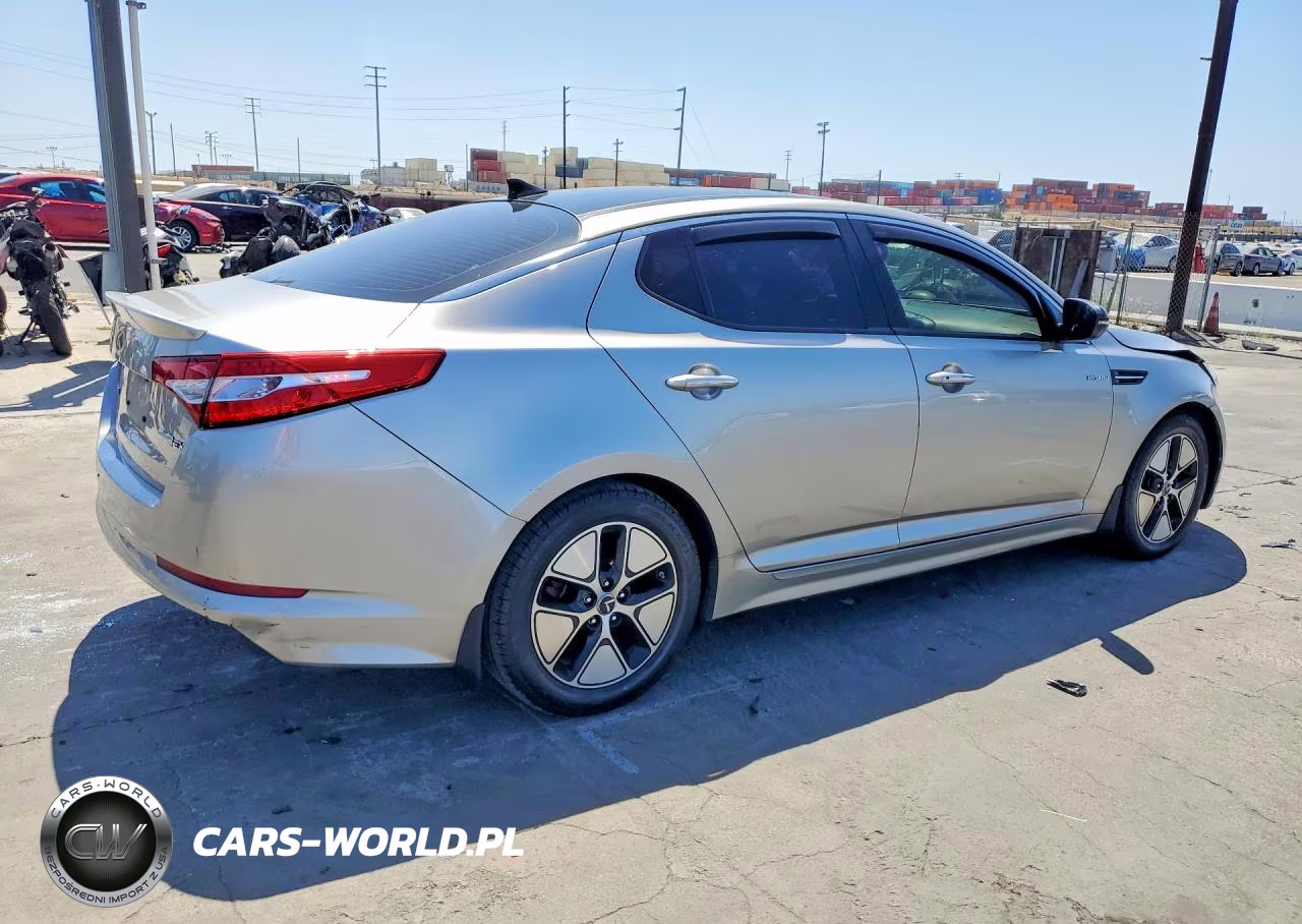 2013 Kia Optima Hybrid VIN:KNAGM4AD2D5053882 - 3