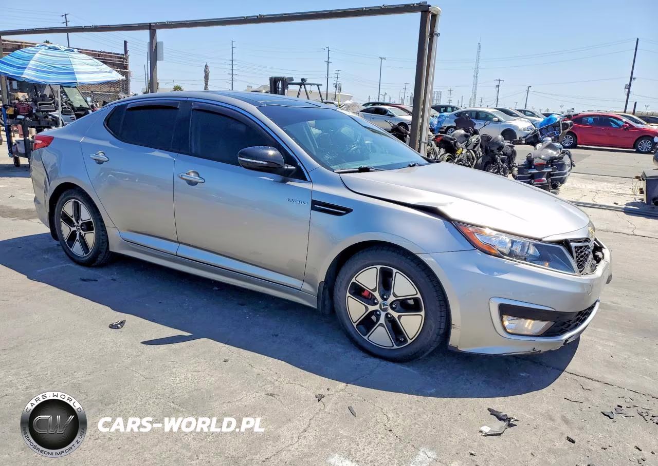 2013 Kia Optima Hybrid VIN:KNAGM4AD2D5053882 - 4