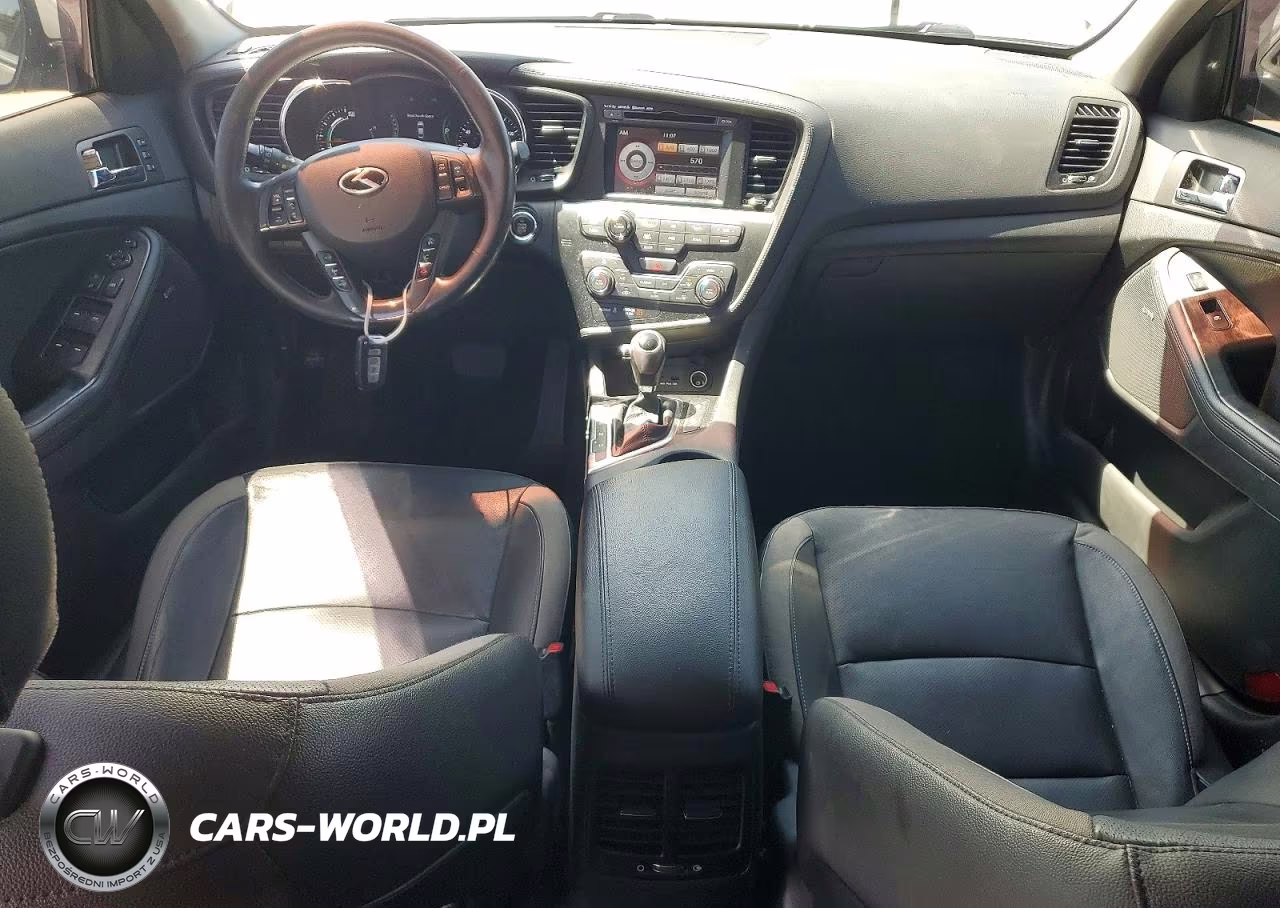 2013 Kia Optima Hybrid VIN:KNAGM4AD2D5053882 - 8