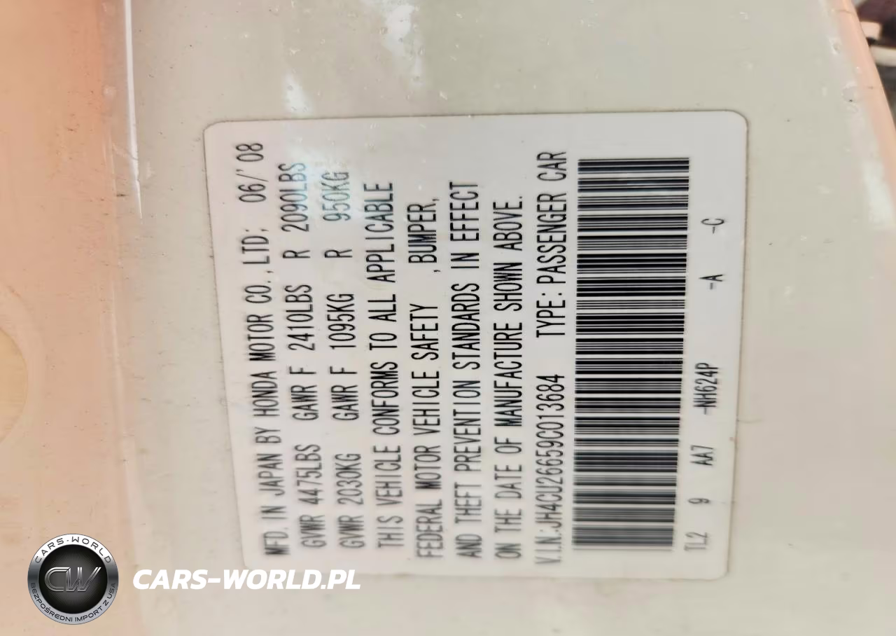 2009 Acura Tsx VIN:JH4CU26659C013684 - 13