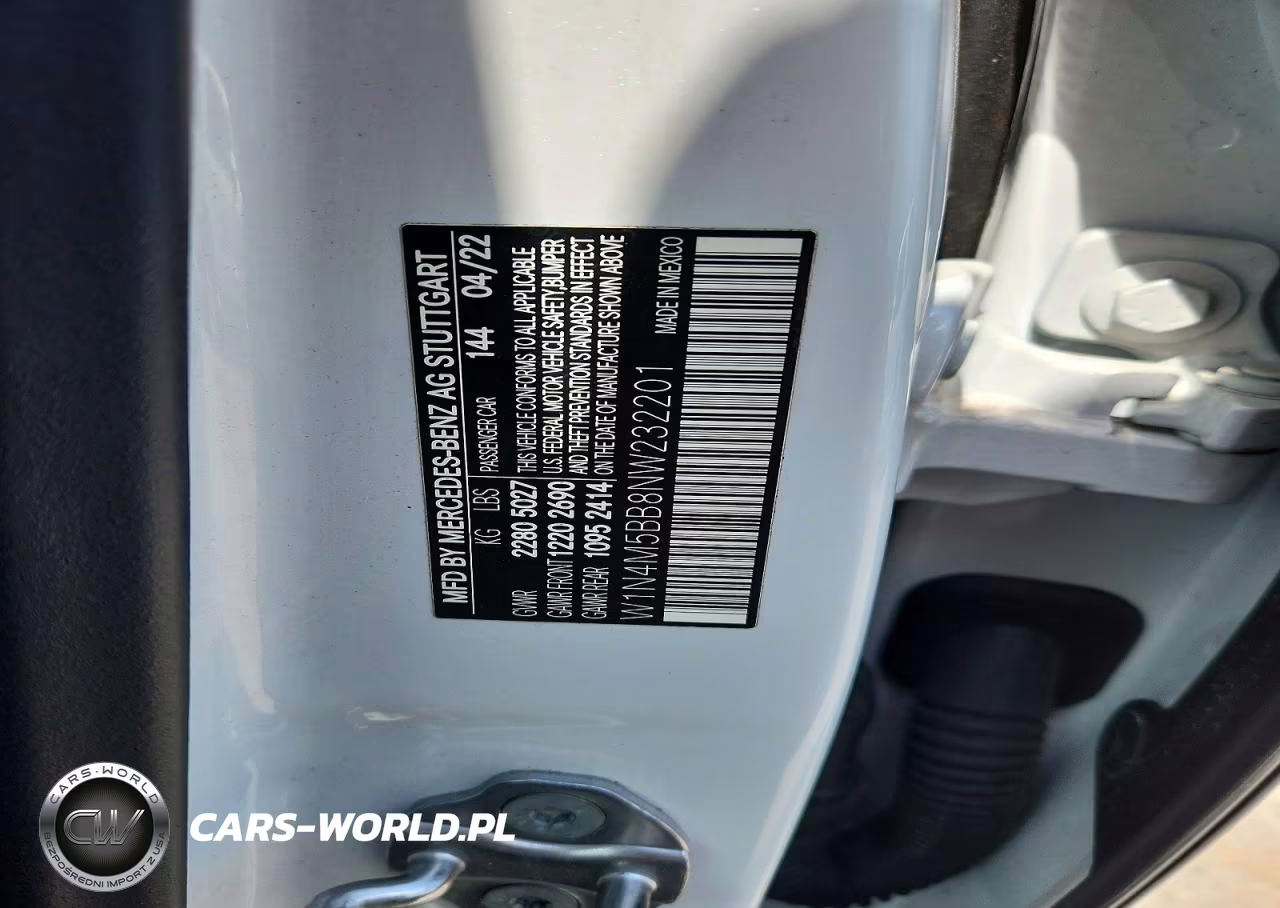 2022 Mercedes-Benz Glb Amg 35 4Matic VIN:W1N4M5BB8NW232201 - 13