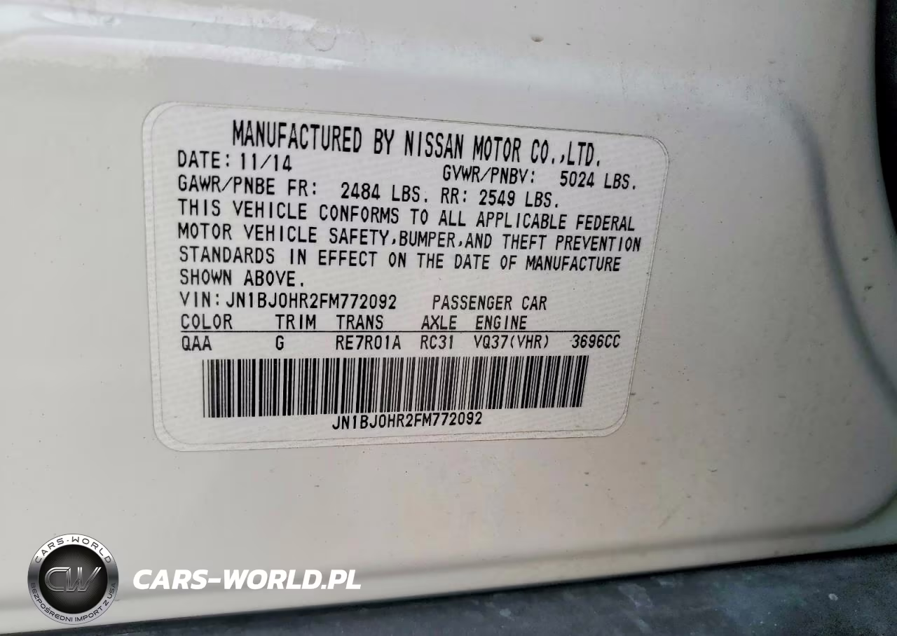 2015 Infiniti Qx50 Journey VIN:JN1BJ0HR2FM772092 - 13