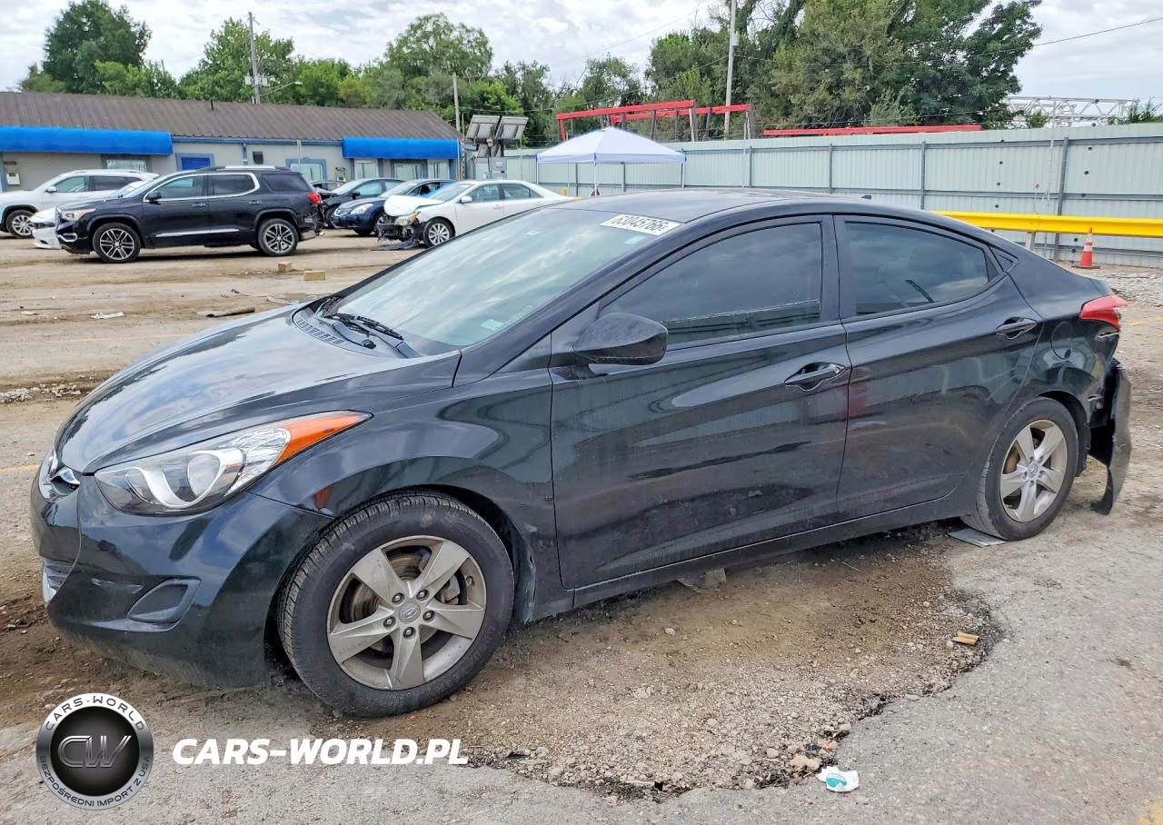 2011 Hyundai Elantra Gls VIN:KMHDH4AE2BU105903 - 1