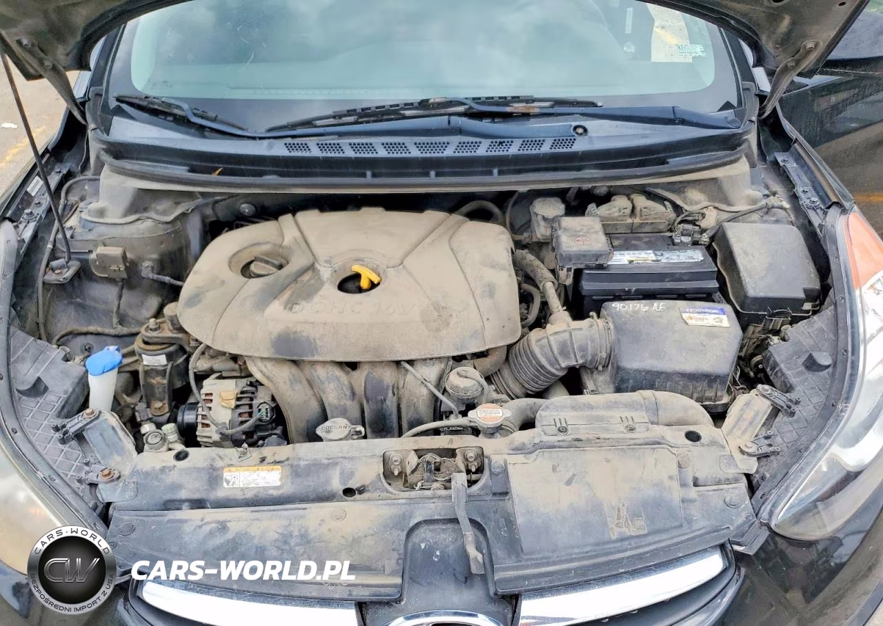2011 Hyundai Elantra Gls VIN:KMHDH4AE2BU105903 - 11