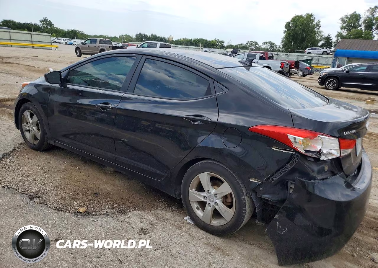 2011 Hyundai Elantra Gls VIN:KMHDH4AE2BU105903 - 2