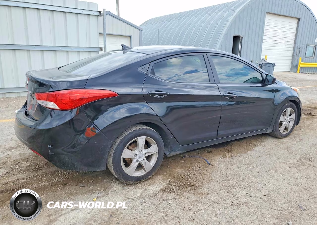 2011 Hyundai Elantra Gls VIN:KMHDH4AE2BU105903 - 3