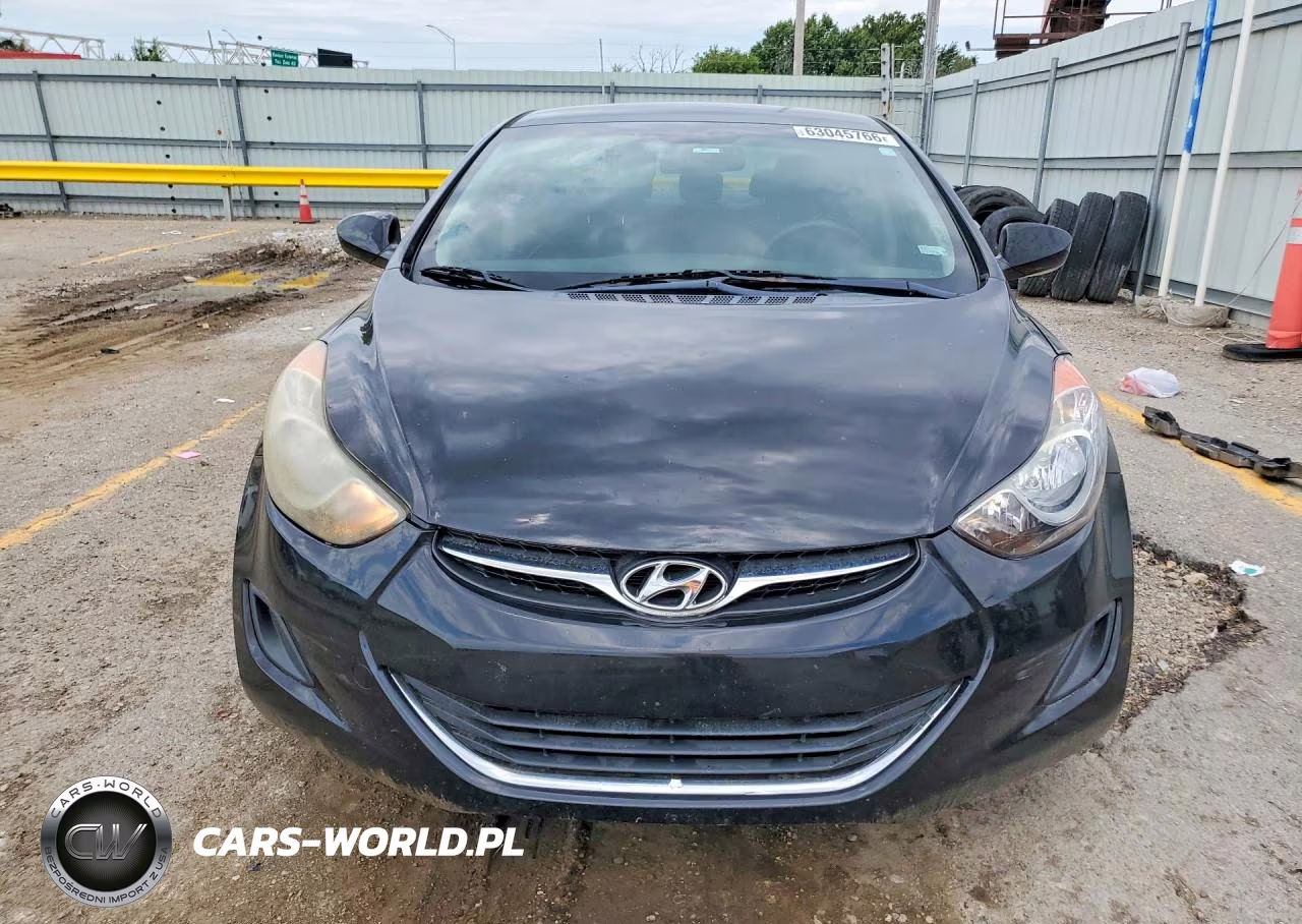 2011 Hyundai Elantra Gls VIN:KMHDH4AE2BU105903 - 5
