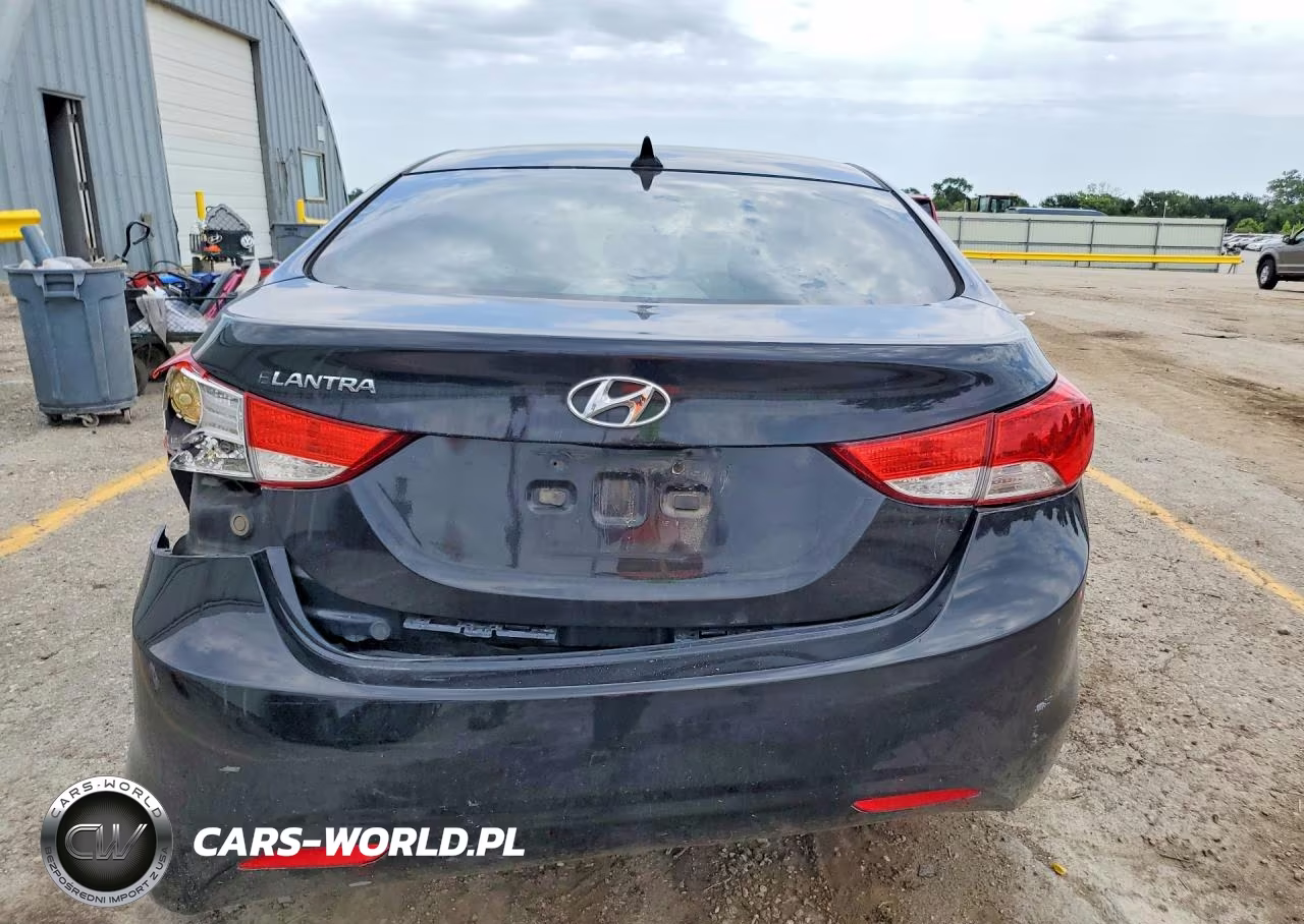 2011 Hyundai Elantra Gls VIN:KMHDH4AE2BU105903 - 6