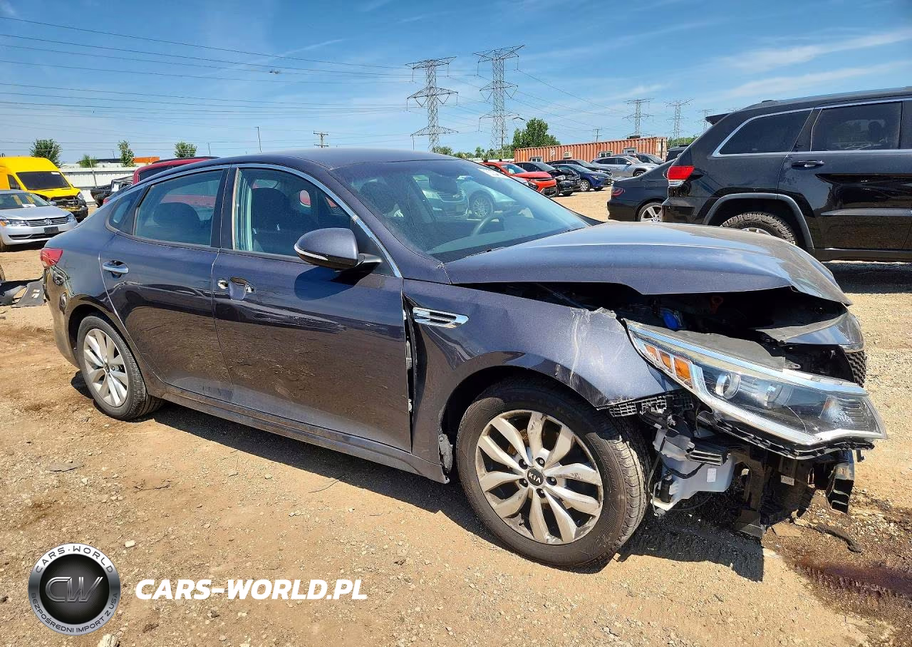 2017 Kia Optima Lx VIN:5XXGT4L31HG125117 - 4