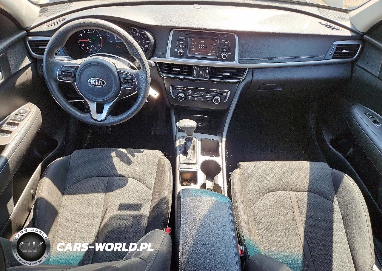 2017 Kia Optima Lx VIN:5XXGT4L31HG125117 - 8