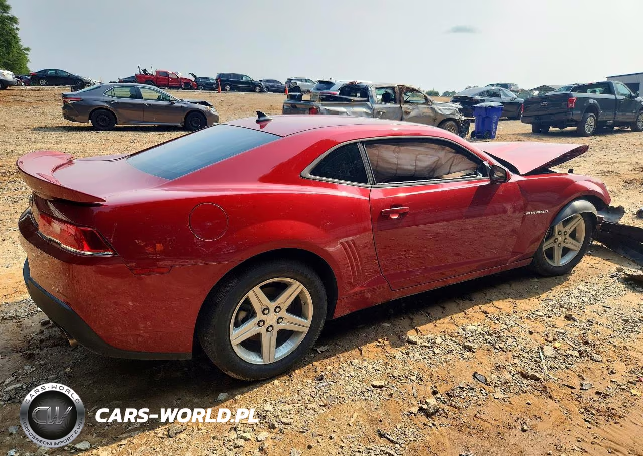 2015 Chevrolet Camaro Ls VIN:2G1FB1E36F9181965 - 3