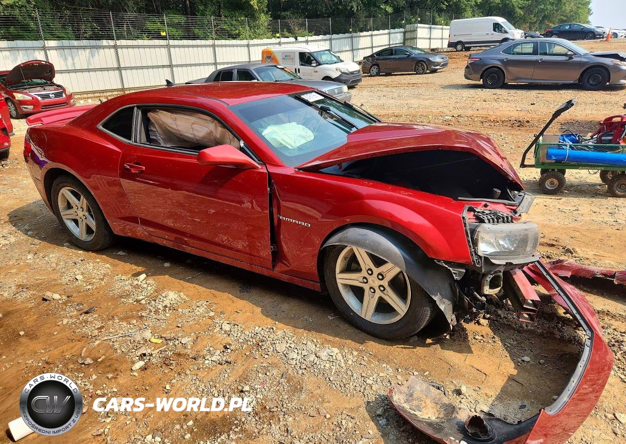 2015 Chevrolet Camaro Ls VIN:2G1FB1E36F9181965 - 4