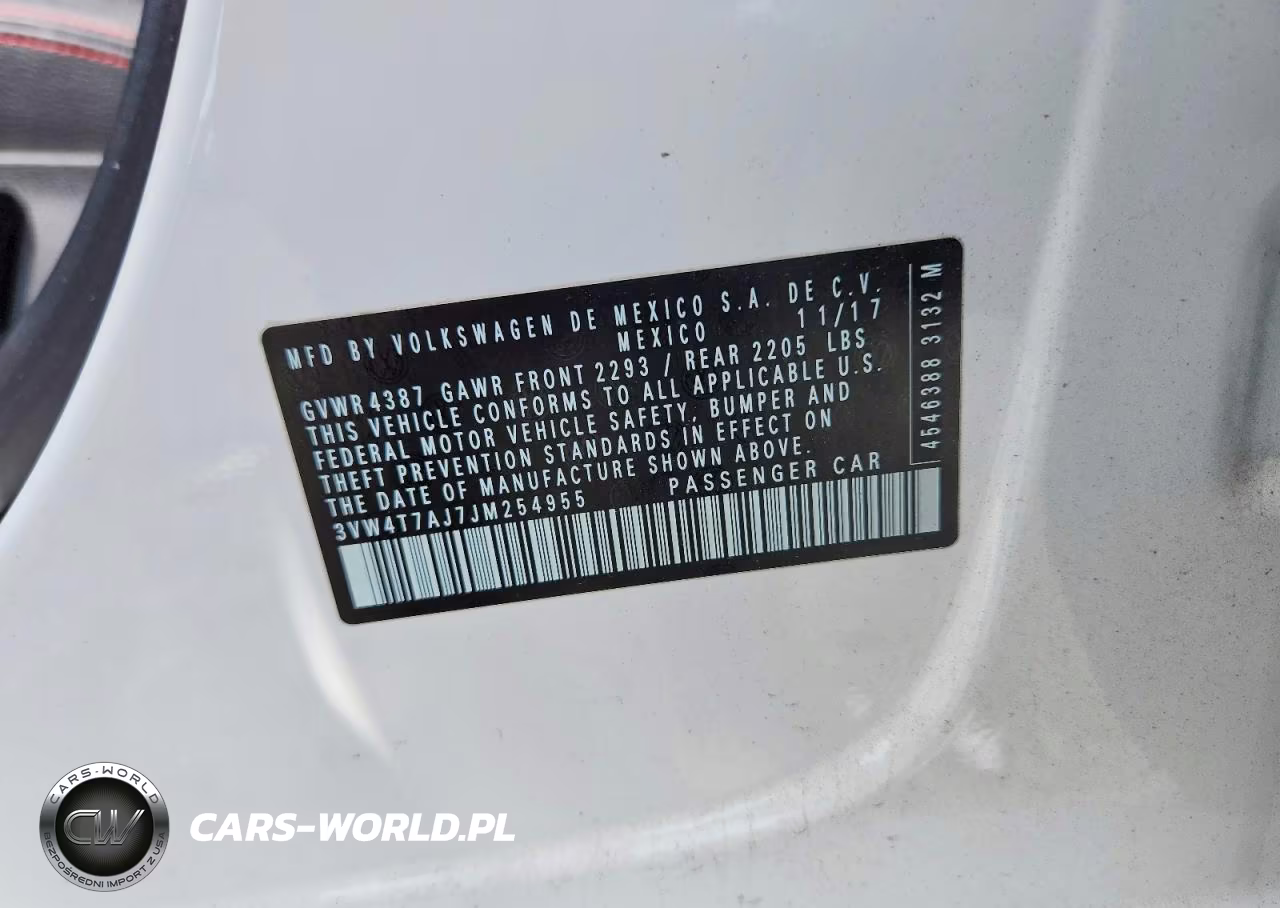 2018 Volkswagen Jetta Gli VIN:3VW4T7AJ7JM254955 - 12