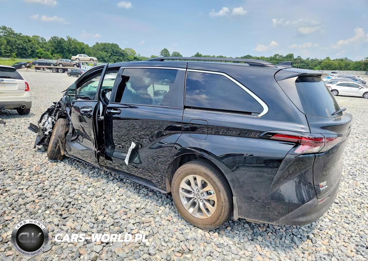 2026 Toyota Sienna Xle 7-Passenger VIN:5TDYRKEC7TS329349 - 2