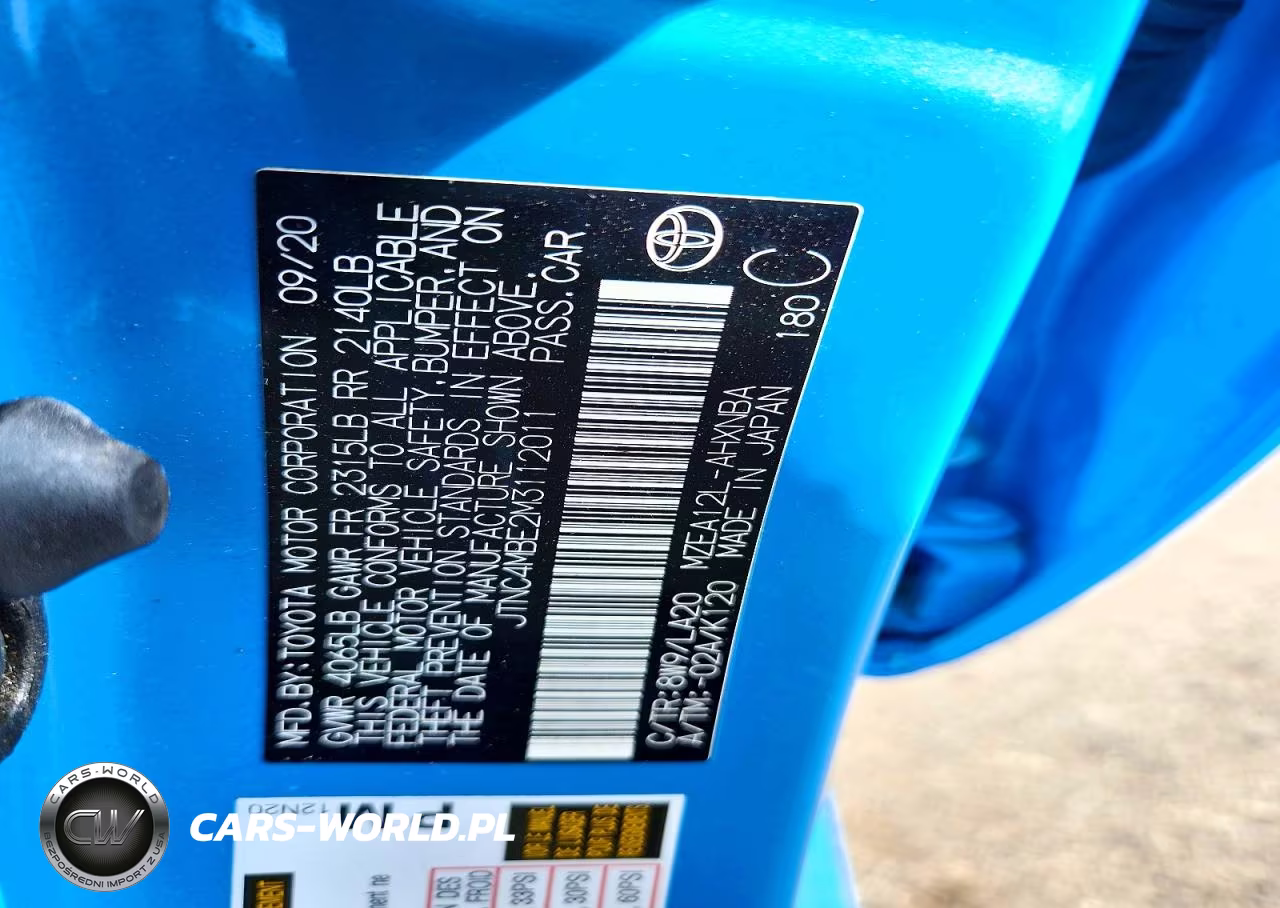 2021 Toyota Corolla Xse VIN:JTNC4MBE2M3112011 - 12