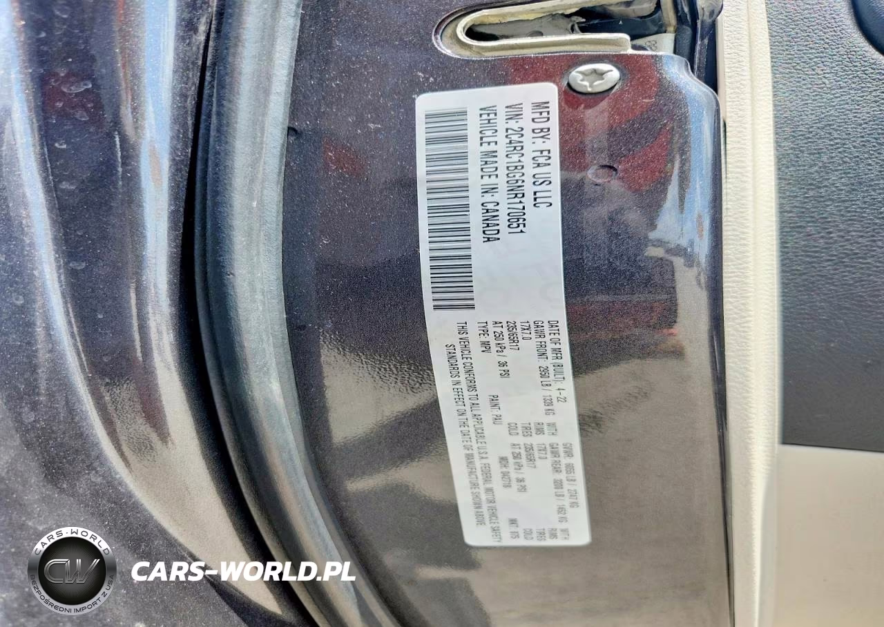 2022 Chrysler Pacifica Touring L VIN:2C4RC1BG6NR170651 - 14