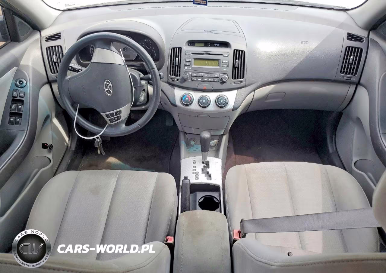 2009 Hyundai Elantra Gls VIN:KMHDU46D29U632877 - 8