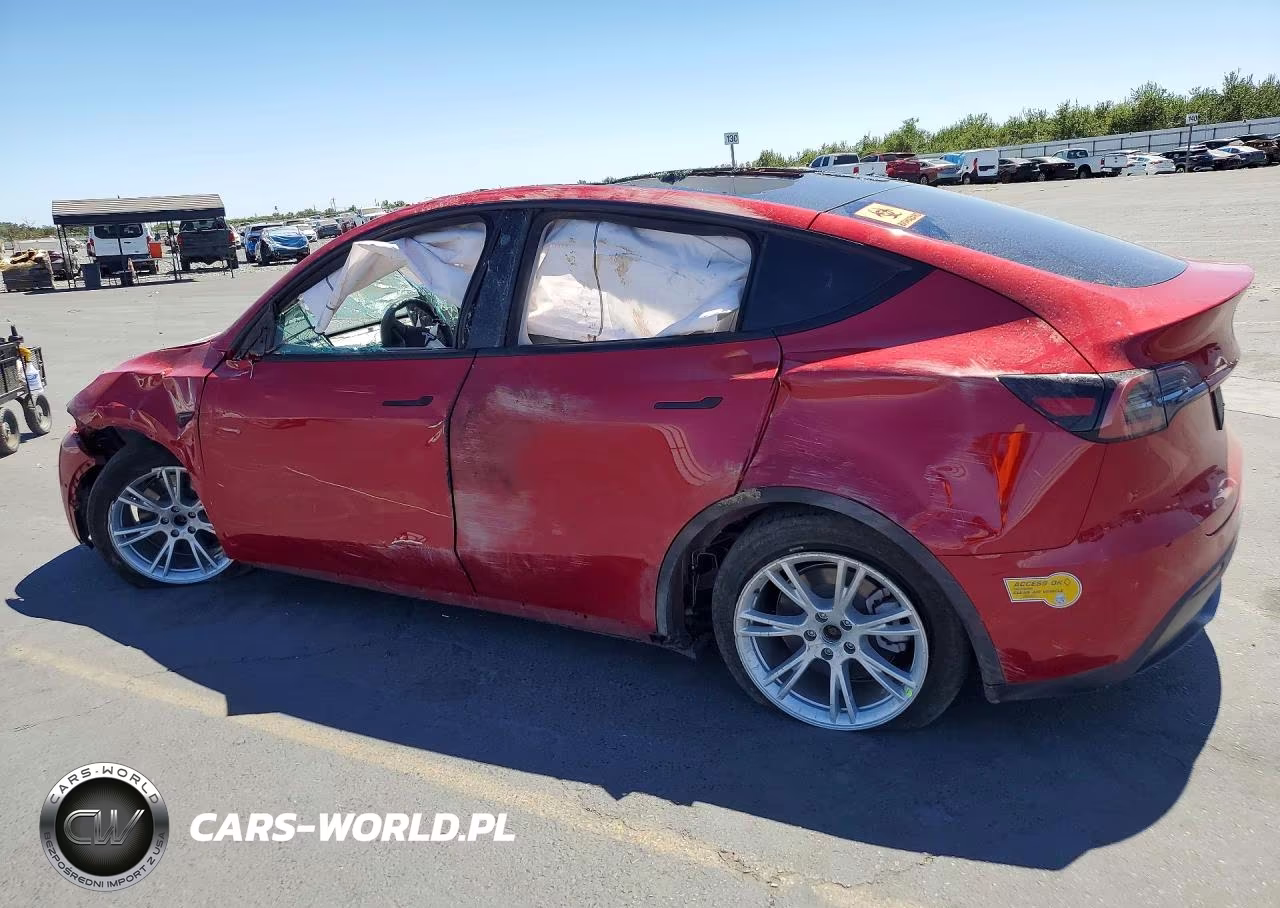 2022 Tesla Model Y VIN:7SAYGAEE0NF324408 - 2